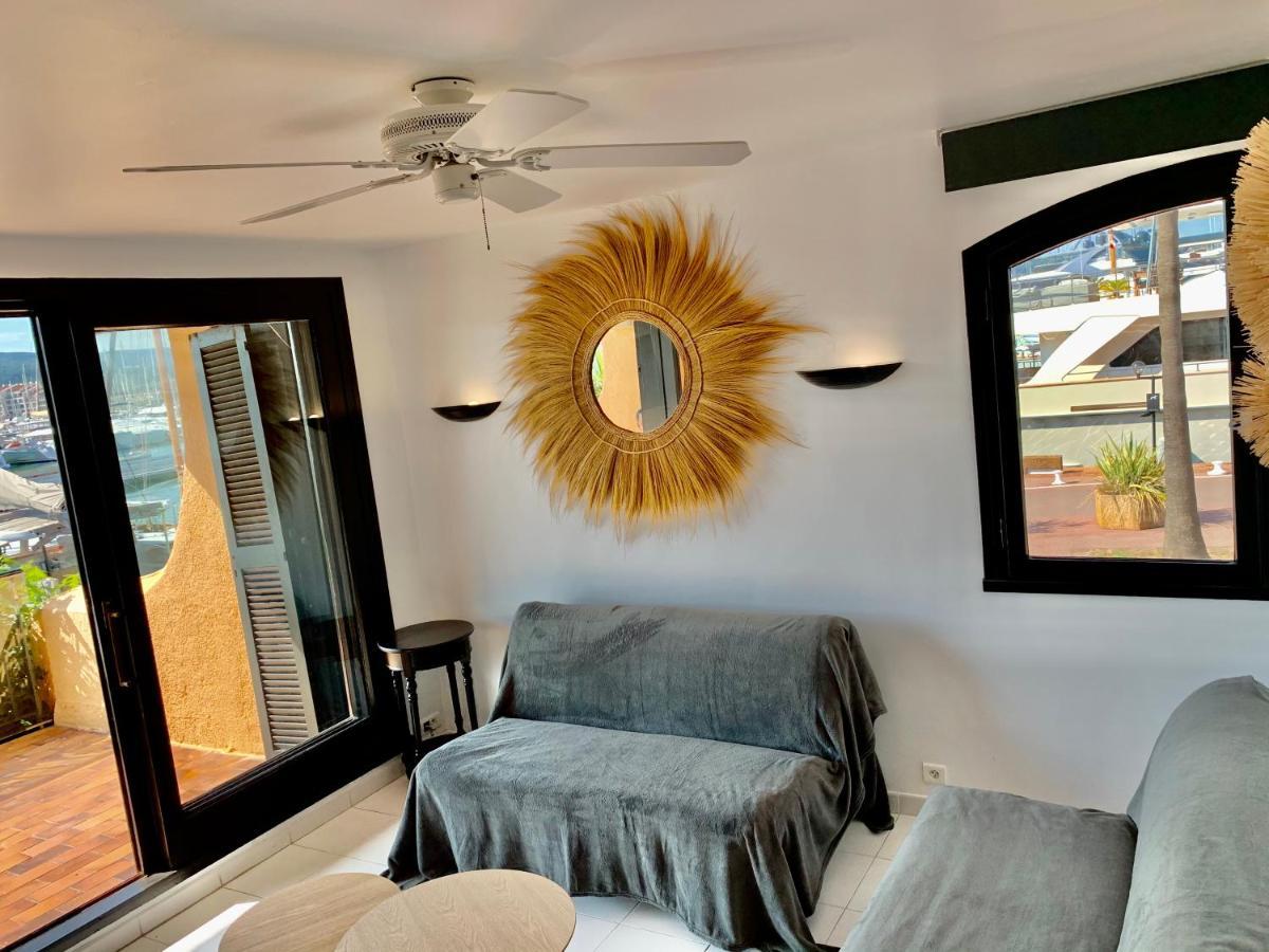 Appartement Yachts View, 100M Beach Saint-Tropez, Fiber Wifi High Speed à Cogolin Extérieur photo