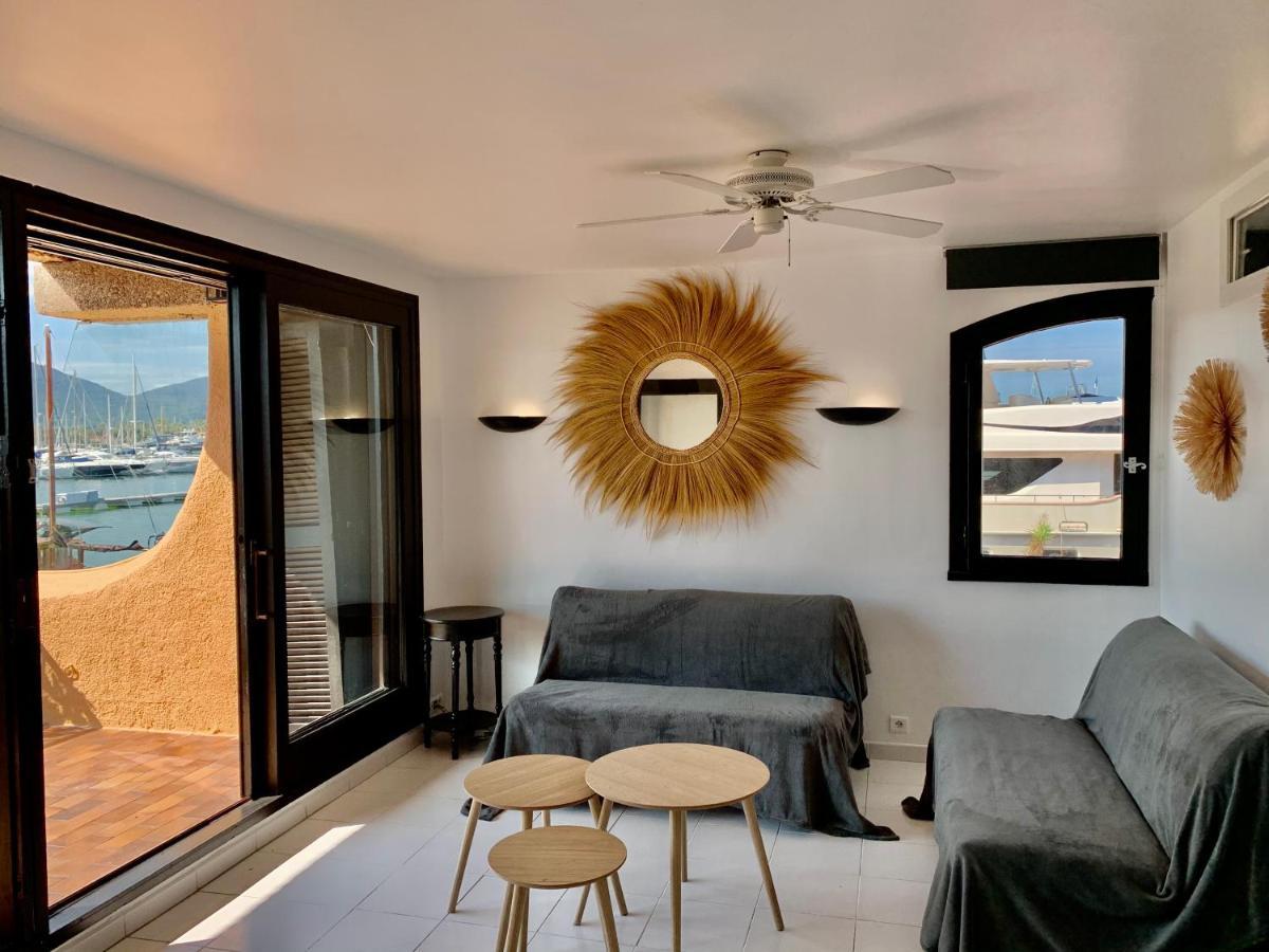Appartement Yachts View, 100M Beach Saint-Tropez, Fiber Wifi High Speed à Cogolin Extérieur photo